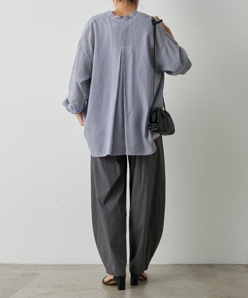 BEARDSLEY（ビアズリー）の「ライトウェイトカーブパンツ（その他パンツ・レディース・グレー/ブルー・FREE）」の6枚目の写真