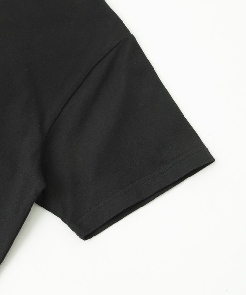 X-girl（エックスガール）の「REPEAT MILLS LOGO S/S TEE（Tシャツ/カットソー・レディース・ホワイト/ブラック/ベージュ・L/S/M）」の10枚目の写真