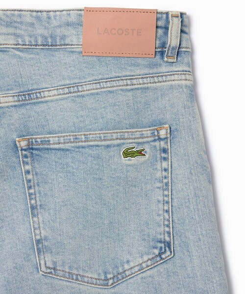 LACOSTE（ラコステ）の「スリムフィットデニムパンツ（デニムパンツ・メンズ・ブラック/インディゴブルー/ライトインディゴブルー/ダークインディゴブルー・30/31/32/33）」の9枚目の写真