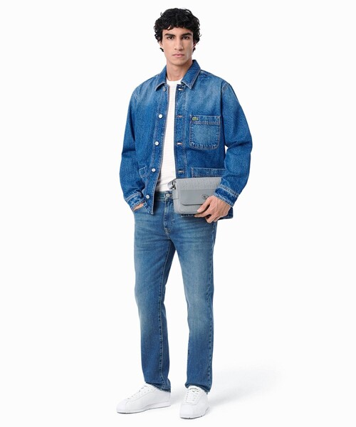 LACOSTE（ラコステ）の「スリムフィットデニムパンツ（デニムパンツ・メンズ・ブラック/インディゴブルー/ライトインディゴブルー/ダークインディゴブルー・30/31/32/33）」の18枚目の写真