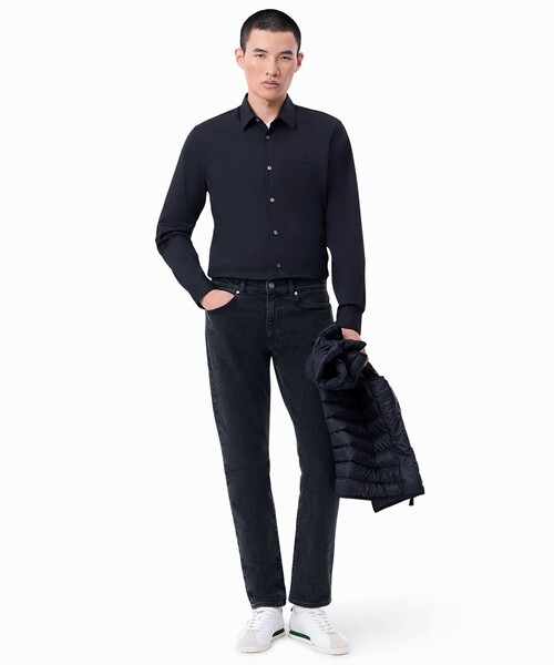 LACOSTE（ラコステ）の「スリムフィットデニムパンツ（デニムパンツ・メンズ・ブラック/インディゴブルー/ライトインディゴブルー/ダークインディゴブルー・30/31/32/33）」の22枚目の写真