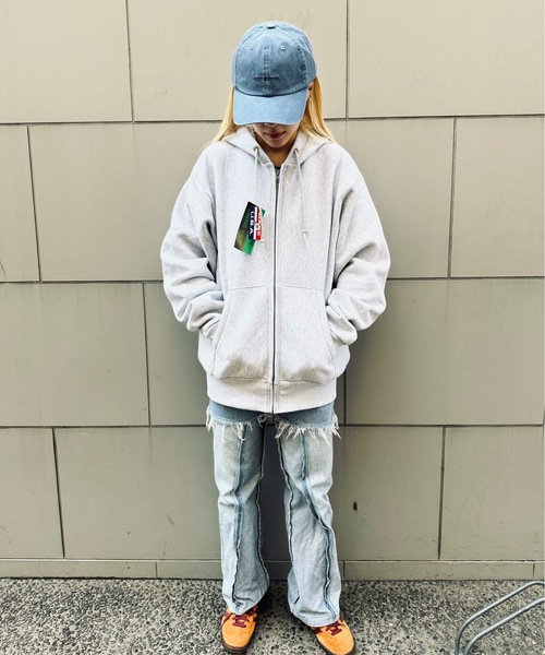 CAMBER(キャンバー)の「CAMBER / Cross-Knit ZIPPER HOODED / CAM231(パーカー・メンズ・グレー/ブラック/ホワイト・X-LARGE/LARGE/MEDIUM)」の6枚目の写真