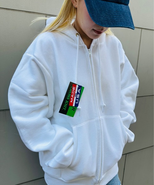 CAMBER(キャンバー)の「CAMBER / Cross-Knit ZIPPER HOODED / CAM231(パーカー・メンズ・グレー/ブラック/ホワイト・X-LARGE/LARGE/MEDIUM)」の9枚目の写真