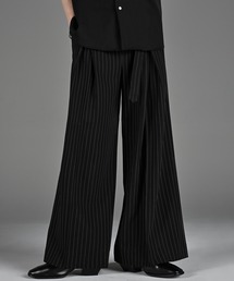 ADRER（アドラー）の「two tuck belt "hakama" wide slacks / ツータックベルト“ハカマ”ワイドスラックス（スラックス）」