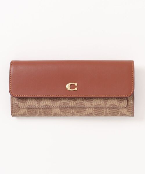 新品未使用　COACH ロング　ジップ　シグネチャー　キャンバス　財布　白×黒 Amazon | [コーチ] 財布 長財布 C4537 ロング ジップ ウォレット