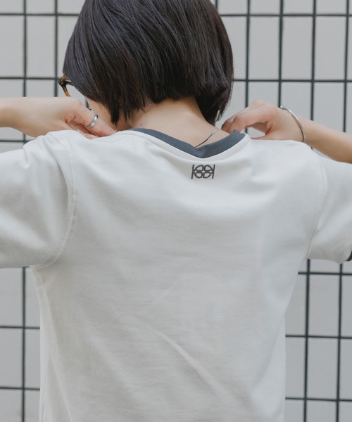 Kijun(キジュン)の「Kijun/キジュン UFO T-Shirt Tシャツ(Tシャツ/カットソー・レディース・オフホワイト/ライトベージュ・L/M/S)」の2枚目の写真