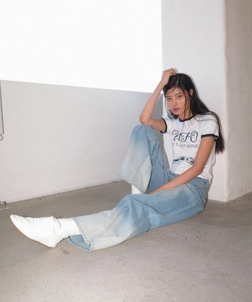 Kijun(キジュン)の「Kijun/キジュン UFO T-Shirt Tシャツ(Tシャツ/カットソー・レディース・オフホワイト/ライトベージュ・L/M/S)」の12枚目の写真
