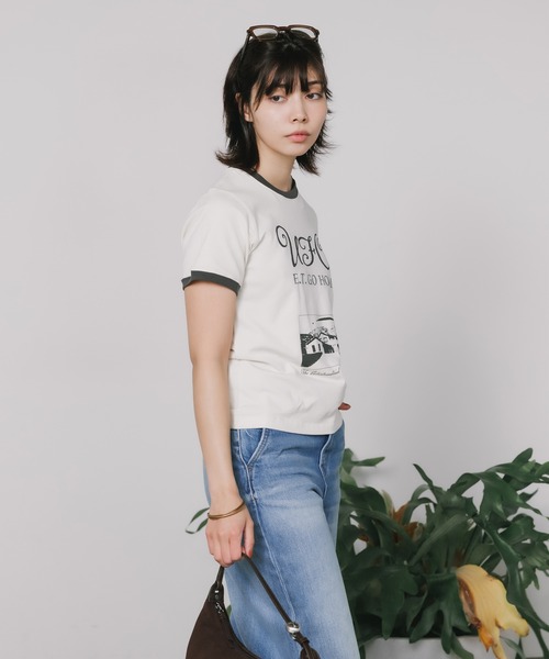 Kijun(キジュン)の「Kijun/キジュン UFO T-Shirt Tシャツ(Tシャツ/カットソー・レディース・オフホワイト/ライトベージュ・L/M/S)」の17枚目の写真