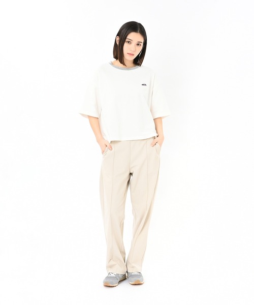 NEW BALANCE(ニューバランス)の「シューパッチショートスリーブTシャツ(Tシャツ/カットソー・レディース・ネイビー/オフホワイト・SMALL/MEDIUM/LARGE/X-LARGE)」の5枚目の写真
