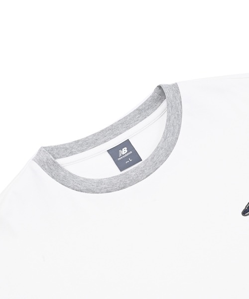 NEW BALANCE(ニューバランス)の「シューパッチショートスリーブTシャツ(Tシャツ/カットソー・レディース・ネイビー/オフホワイト・SMALL/MEDIUM/LARGE/X-LARGE)」の7枚目の写真
