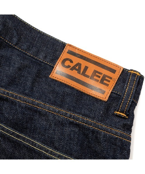 CALEE（キャリー）の「VINTAGE REPRODUCT TAPERED DENIM PANTS ＜OW＞（デニムパンツ・メンズ・インディゴブルー・30 inch/32inch/34inch/36inch/38inch/40inch/42inch）」の5枚目の写真