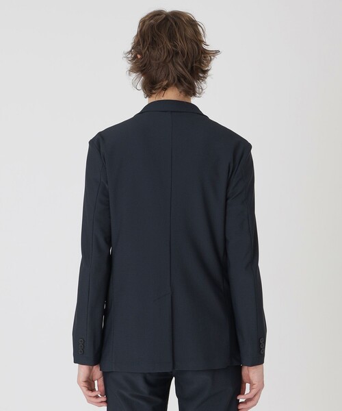 【極美品】 BLACK LABEL CRESTBRIDGE テーラード M BLACK LABEL CRESTBRIDGE」 テーラードジャケット M ネイビー メンズ