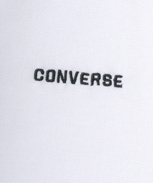 CONVERSE(コンバース)の「CONVERSE/コンバース オーバーサイズ QUICK DRY 速乾 鹿の子 ワンポイントロゴ刺繍 襟ライン ポロシャツ レディース メンズ(ポロシャツ・レディース・オートミール/ホワイト系その他/ブラック系その他/ブラック/ブラック系その他2/ブルーグリーン/グレー/ベージュ/ネイビー/ホワイト/ホワイト系その他2/ブルー系その他・M/LL/L)」の17枚目の写真