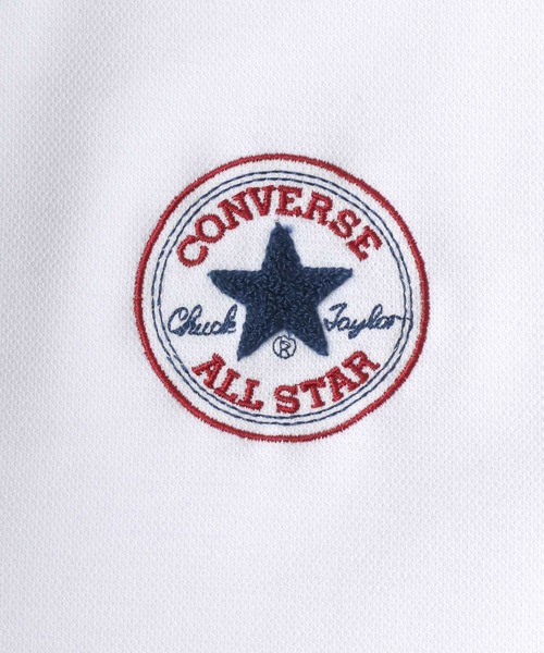 CONVERSE(コンバース)の「CONVERSE/コンバース オーバーサイズ QUICK DRY 速乾 鹿の子 ワンポイントロゴ刺繍 襟ライン ポロシャツ レディース メンズ(ポロシャツ・レディース・オートミール/ホワイト系その他/ブラック系その他/ブラック/ブラック系その他2/ブルーグリーン/グレー/ベージュ/ネイビー/ホワイト/ホワイト系その他2/ブルー系その他・M/LL/L)」の20枚目の写真