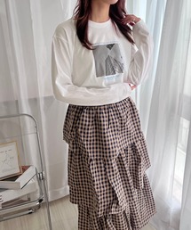 モノクロフォトロンT／長袖Tシャツ