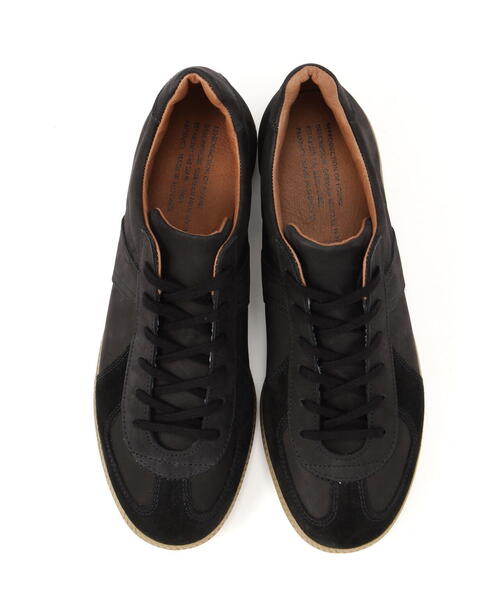 REPRODUCTION OF FOUND(リプロダクションオブファウンド)の「REPRODUCTION OF FOUND (リプロダクション オブ ファウンド) GERMAN MILITARY TRAINER ジャーマントレーナー 1700NL(スニーカー・メンズ・ブラック/ホワイト・42/43/41)」の2枚目の写真