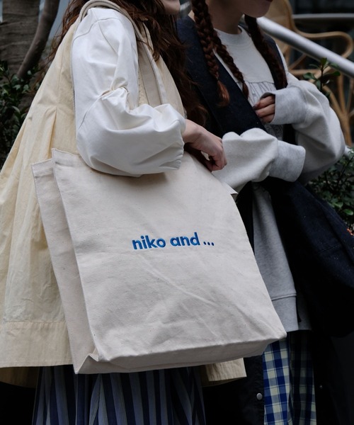 オリジナル ニコロゴネップトートバッグ（トートバッグ）｜niko and