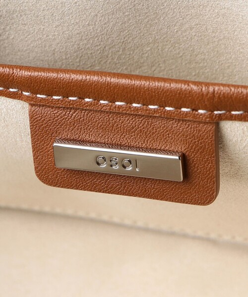 【OSOI】★大人気★ ZIP BROCLE MINI ★関税・送料無料★ OSOI＞ZIP BROCLE MINI バッグ TAN（ショルダーバッグ）｜OSOI