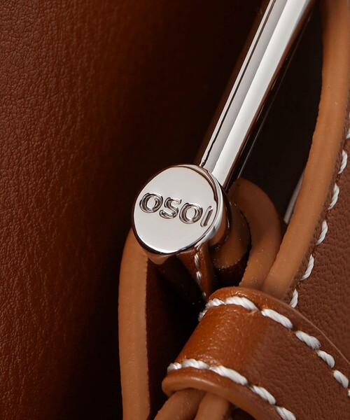 【OSOI】★大人気★ ZIP BROCLE MINI ★関税・送料無料★ OSOI＞ZIP BROCLE MINI バッグ TAN（ショルダーバッグ）｜OSOI