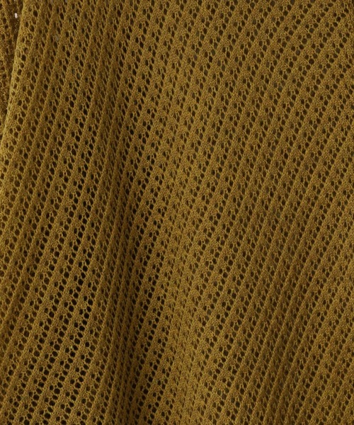 LOWRYS FARM（ローリーズファーム）の「メッシュニットカーディガンＳＳ　 451350（カーディガン/ボレロ・メンズ・レッド/イエロー/グレー/ブラック・FREE）」の20枚目の写真