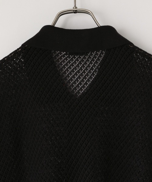 LOWRYS FARM（ローリーズファーム）の「メッシュニットカーディガンＳＳ　 451350（カーディガン/ボレロ・メンズ・レッド/イエロー/グレー/ブラック・FREE）」の15枚目の写真