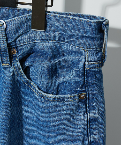 RED CARD TOKYO（レッドカード）の「【RED CARD TOKYO】Dapper ダッパー / テーパードデニム（デニムパンツ・メンズ・インディゴブルー/スミクロ・29/32/31/30）」の6枚目の写真