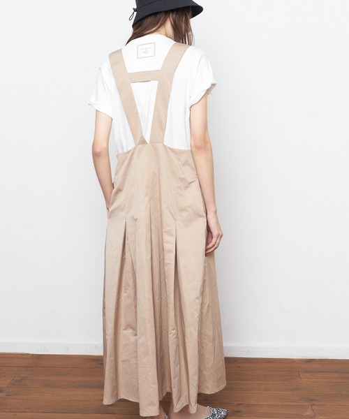 Muel Chic(ミュエルシック)の「Faith jumper one-piece フェイスジャンパーワンピース(ワンピース・レディース・ベージュ/ホワイト・FREE)」の17枚目の写真