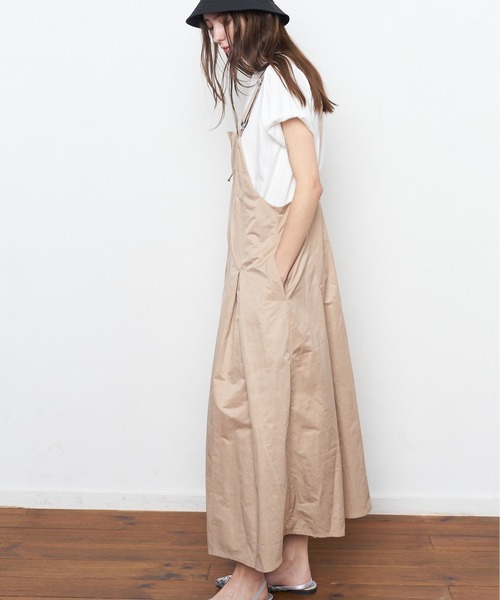 Muel Chic(ミュエルシック)の「Faith jumper one-piece フェイスジャンパーワンピース(ワンピース・レディース・ベージュ/ホワイト・FREE)」の18枚目の写真