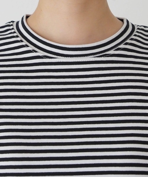 tiptop(ティップトップ)の「【選べる2サイズ】綿100%フライスTシャツ(Tシャツ/カットソー・レディース・ブラック/ピンク系その他/ホワイト系その他/レッド/オフホワイト/ホワイト系その他2/ブラック系その他/ブラウン/ホワイト系その他3・S/M)」の18枚目の写真