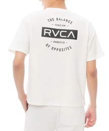 RVCA メンズ ESCAPE FT SS トレーナー 【2025年春夏モデル】/ルーカバックプリント半袖スウェット