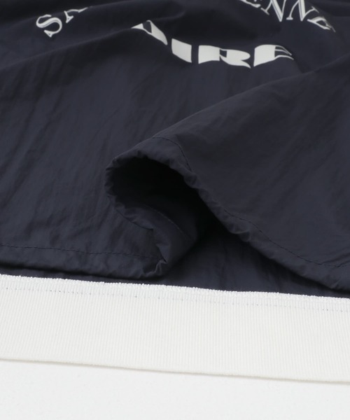 ITEMS URBANRESEARCH（アイテムズ アーバンリサーチ）の「ロゴハンソデナイロンプルオーバー（Tシャツ/カットソー・レディース・ベージュ/ネイビー/オフホワイト・FREE）」の16枚目の写真