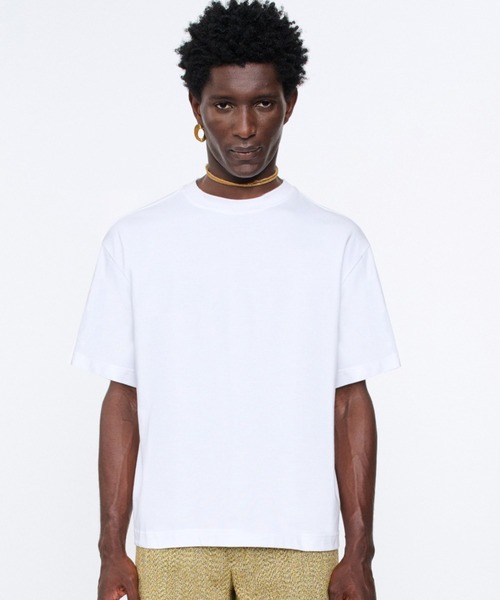 Sefr(セファ)の「Sefr ATELIER TEE (SF-25SSM-041)(Tシャツ/カットソー・メンズ・ブラック/ホワイト・MEDIUM/SMALL)」の4枚目の写真