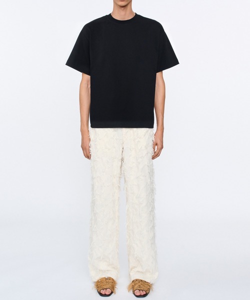 Sefr(セファ)の「Sefr ATELIER TEE (SF-25SSM-041)(Tシャツ/カットソー・メンズ・ブラック/ホワイト・MEDIUM/SMALL)」の14枚目の写真