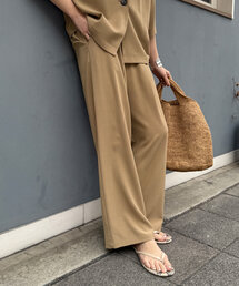 DouDou | 接触冷感ワイドパンツ(その他パンツ)