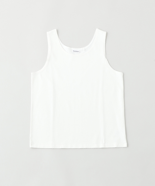 BAYCREW'S DEPO(ベイクルーズデポ)の「SandWaterr / サンドウォーター ORGANIZED TANKTOP SW-C0411(タンクトップ・メンズ・ホワイト/ブラック/ボルドー・2/1)」の2枚目の写真