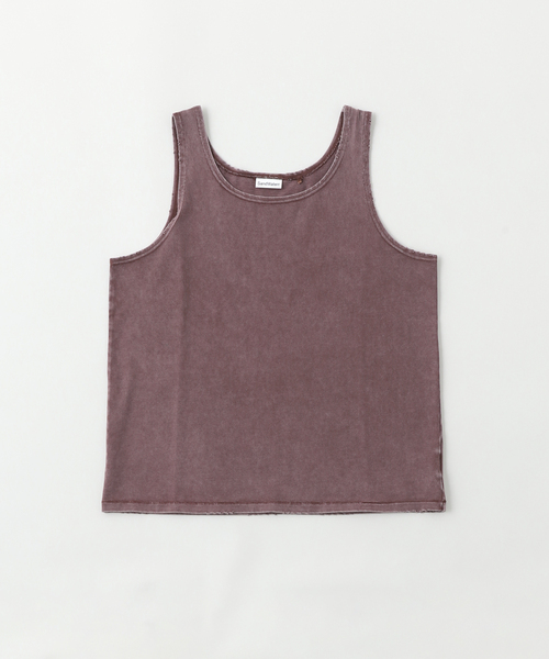 BAYCREW'S DEPO(ベイクルーズデポ)の「SandWaterr / サンドウォーター ORGANIZED TANKTOP SW-C0411(タンクトップ・メンズ・ホワイト/ブラック/ボルドー・2/1)」の3枚目の写真