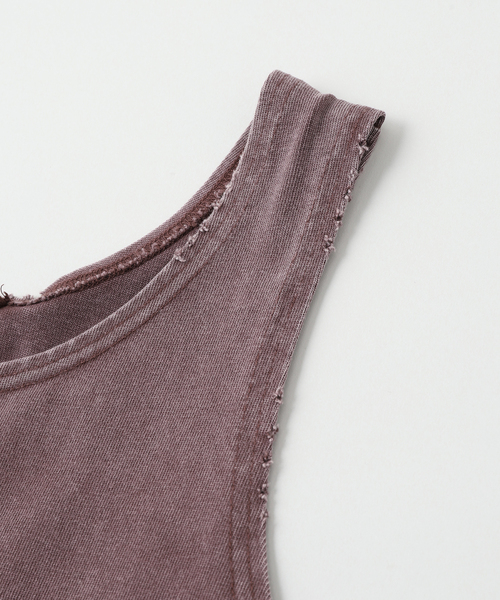 BAYCREW'S DEPO(ベイクルーズデポ)の「SandWaterr / サンドウォーター ORGANIZED TANKTOP SW-C0411(タンクトップ・メンズ・ホワイト/ブラック/ボルドー・2/1)」の5枚目の写真