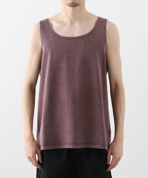 BAYCREW'S DEPO(ベイクルーズデポ)の「SandWaterr / サンドウォーター ORGANIZED TANKTOP SW-C0411(タンクトップ・メンズ・ホワイト/ブラック/ボルドー・2/1)」の10枚目の写真