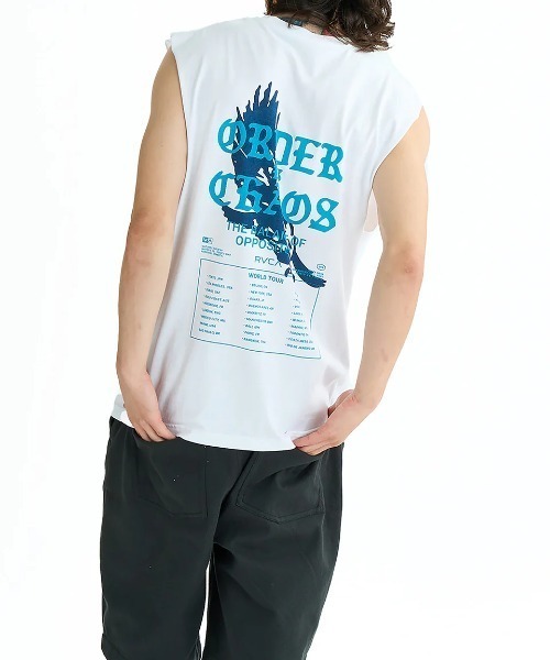 RVCA(ルーカ)の「RVCA メンズ TOUR DATES TT タンクトップ 【2025年夏モデル】/ルーカノースリーブマッスルタンク(タンクトップ・メンズ・ブルー系その他/ホワイト/ブラック・MEDIUM/LARGE/X-LARGE/SMALL)」の17枚目の写真