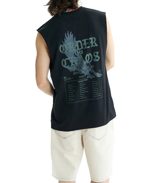 RVCA(ルーカ)の「RVCA メンズ TOUR DATES TT タンクトップ 【2025年夏モデル】/ルーカノースリーブマッスルタンク(タンクトップ・メンズ・ブルー系その他/ホワイト/ブラック・MEDIUM/LARGE/X-LARGE/SMALL)」の7枚目の写真