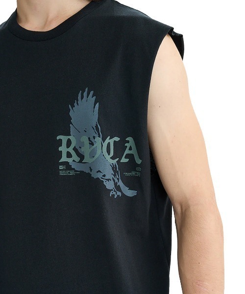 RVCA(ルーカ)の「RVCA メンズ TOUR DATES TT タンクトップ 【2025年夏モデル】/ルーカノースリーブマッスルタンク(タンクトップ・メンズ・ブルー系その他/ホワイト/ブラック・MEDIUM/LARGE/X-LARGE/SMALL)」の8枚目の写真