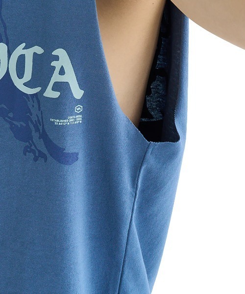 RVCA(ルーカ)の「RVCA メンズ TOUR DATES TT タンクトップ 【2025年夏モデル】/ルーカノースリーブマッスルタンク(タンクトップ・メンズ・ブルー系その他/ホワイト/ブラック・MEDIUM/LARGE/X-LARGE/SMALL)」の14枚目の写真