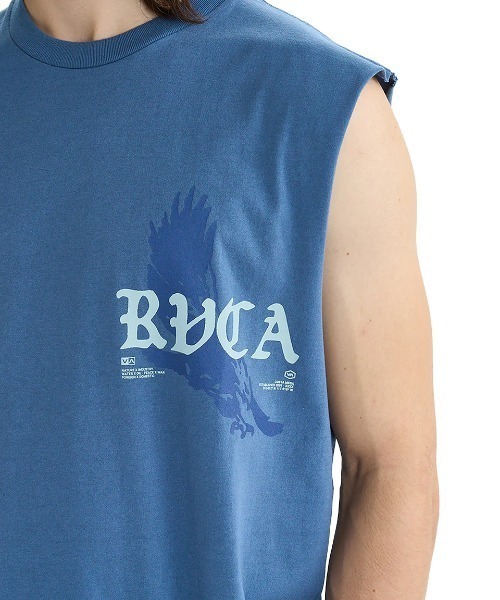 RVCA(ルーカ)の「RVCA メンズ TOUR DATES TT タンクトップ 【2025年夏モデル】/ルーカノースリーブマッスルタンク(タンクトップ・メンズ・ブルー系その他/ホワイト/ブラック・MEDIUM/LARGE/X-LARGE/SMALL)」の15枚目の写真