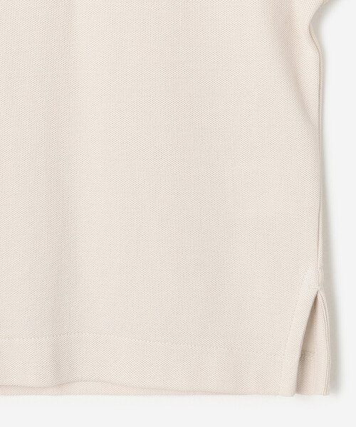 handvaerk | コットンピケ ショートポロシャツ WOMEN