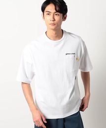 Cobmaster(コブマスター)ピグメント加工ポケット刺繍Tシャツ