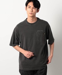 Cobmaster(コブマスター)ピグメント加工ポケット刺繍Tシャツ