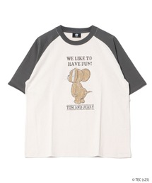 【公式】トムとジェリー USEDLIKEプリントTシャツ