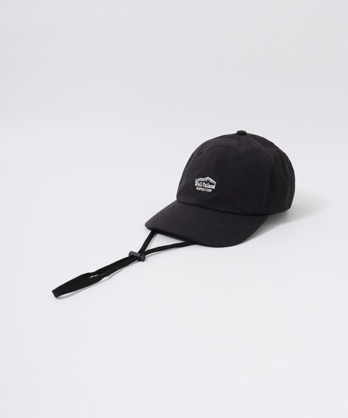 Well-Tailored（ウェルテイラード）の「Well-Tailored NYLON CAP W/CHINSTRAP 軽量 アウトドア（キャップ・メンズ・ベージュ/ブラック/チャコールグレー・FREE）」の11枚目の写真