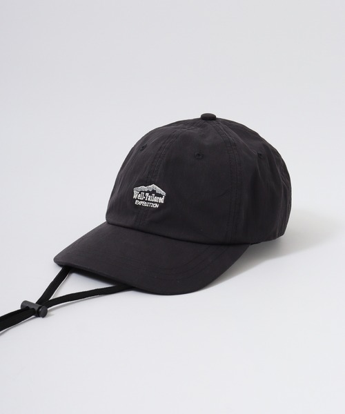Well-Tailored（ウェルテイラード）の「Well-Tailored NYLON CAP W/CHINSTRAP 軽量 アウトドア（キャップ・メンズ・ベージュ/ブラック/チャコールグレー・FREE）」の10枚目の写真