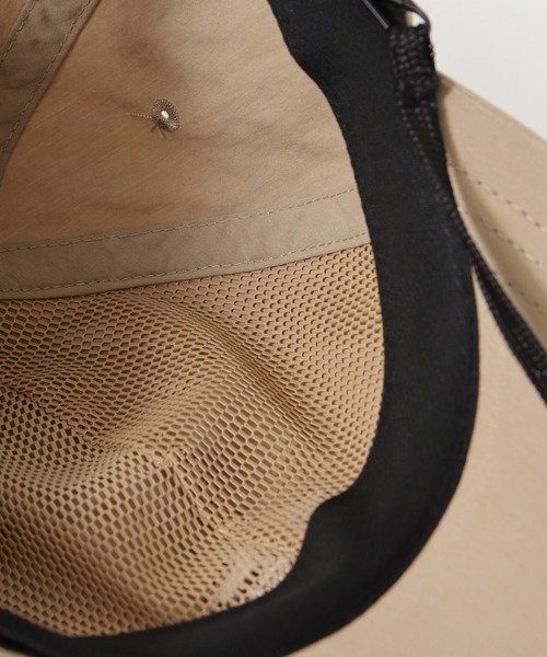 Well-Tailored（ウェルテイラード）の「Well-Tailored NYLON CAP W/CHINSTRAP 軽量 アウトドア（キャップ・メンズ・ベージュ/ブラック/チャコールグレー・FREE）」の17枚目の写真
